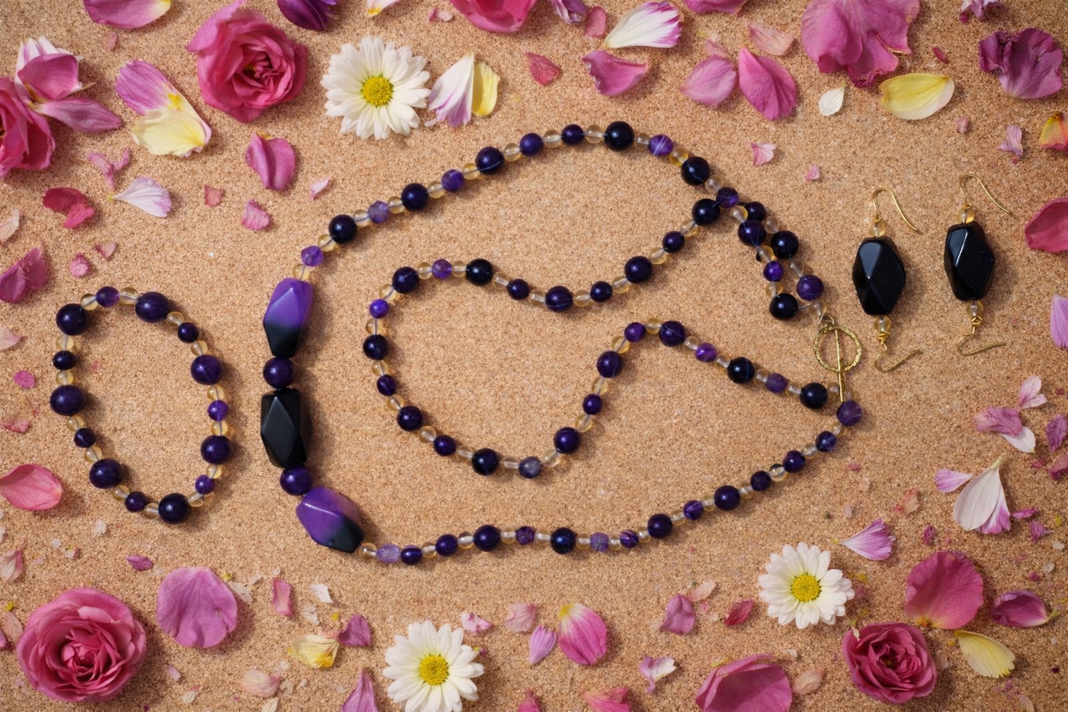 Midnight Amethyst Elegance Set