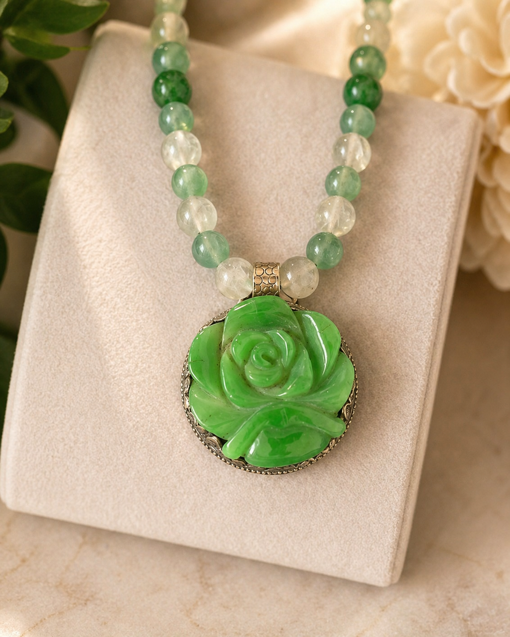 Verdant Rose Elegance