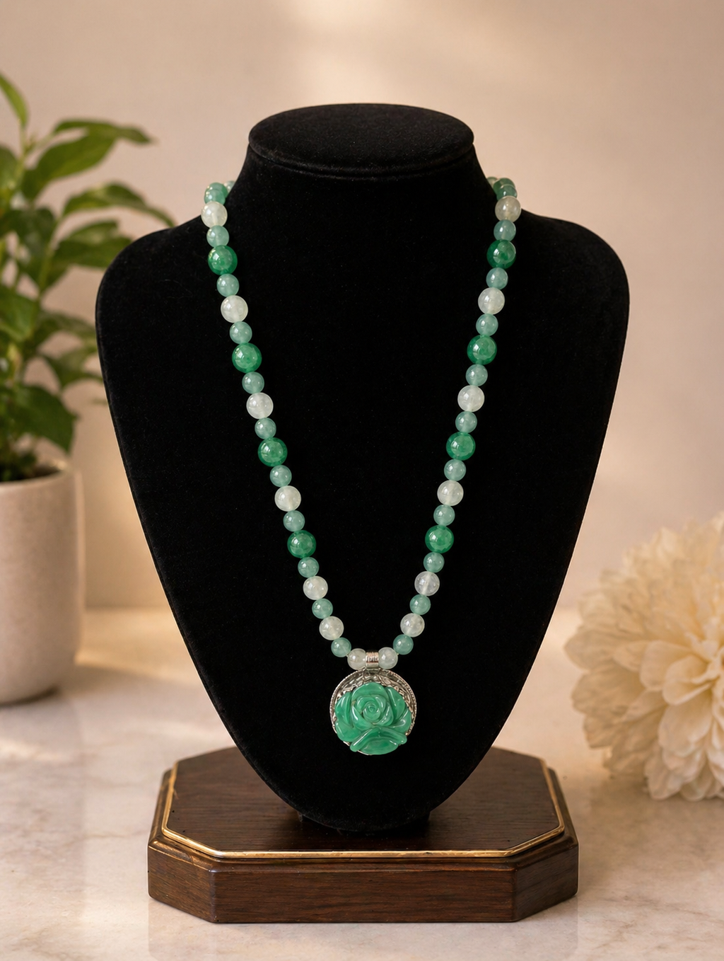 Verdant Rose Elegance