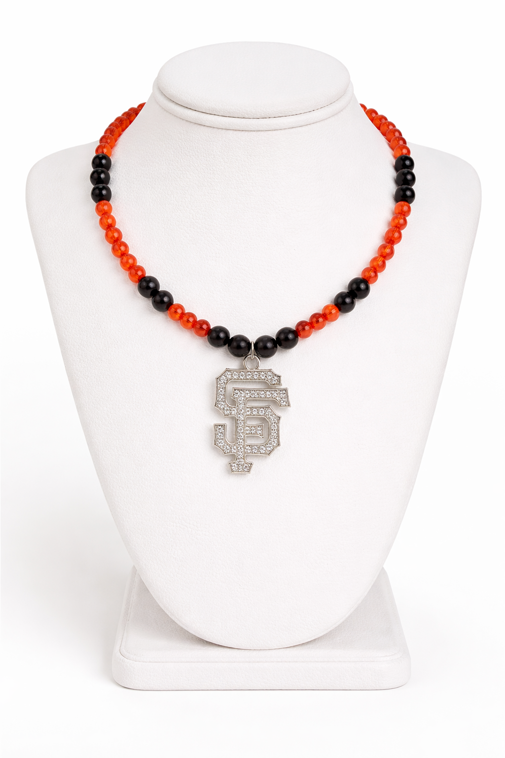 SF Giants Beaded Necklace