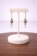 Gilded Bloom Dangle Earrings